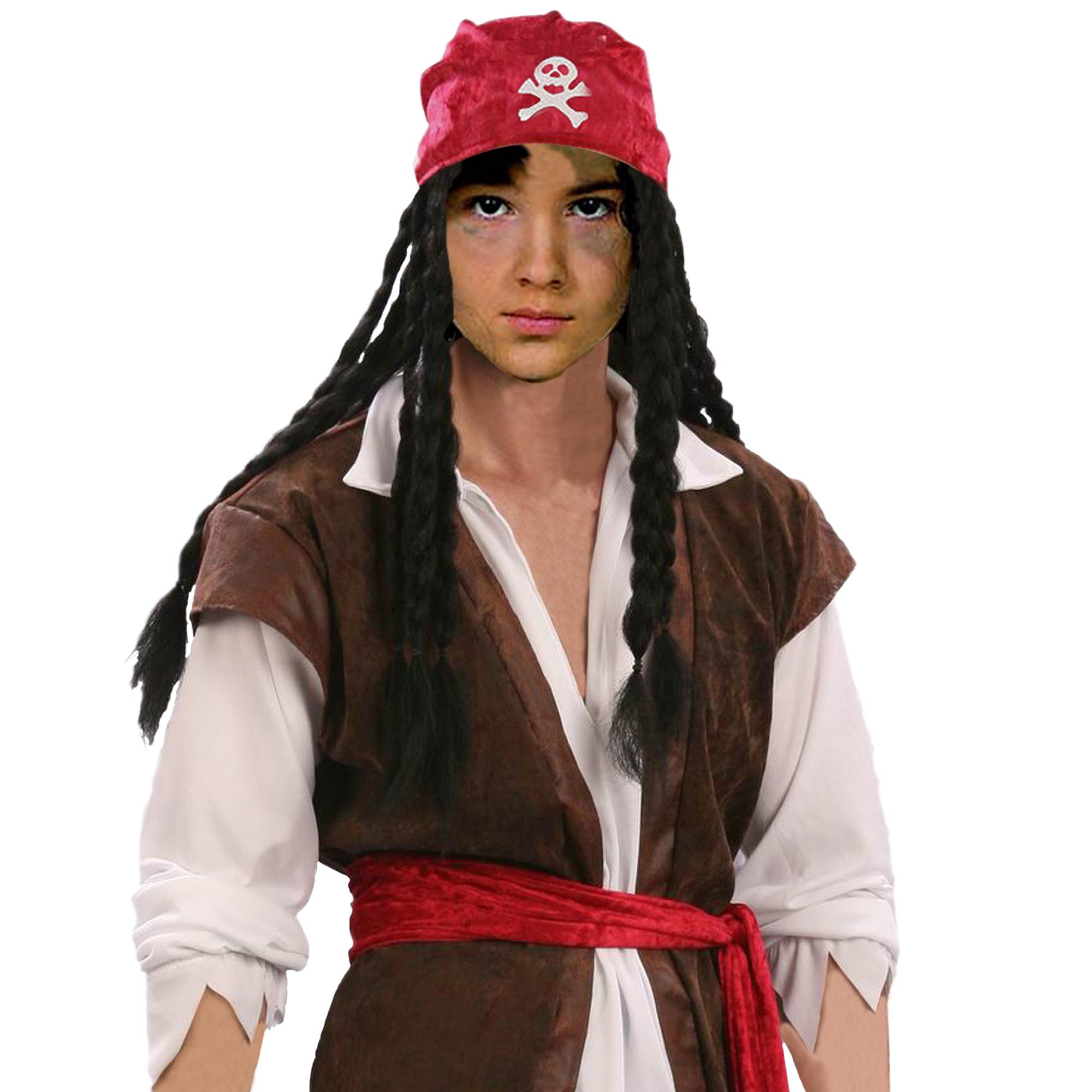 Costume Carnevale Pirata Jack Con Spada Bambino