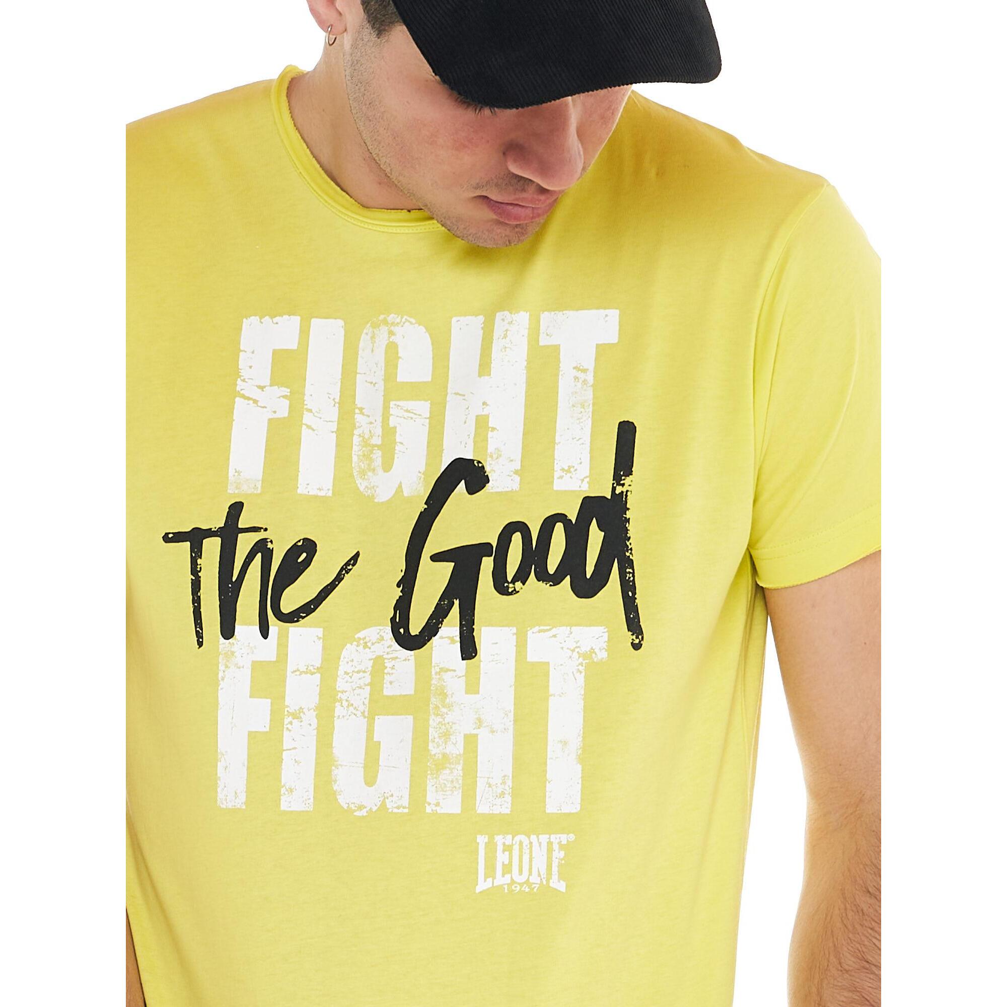 T-shirt da uomo stampa "The good fight" Sporty