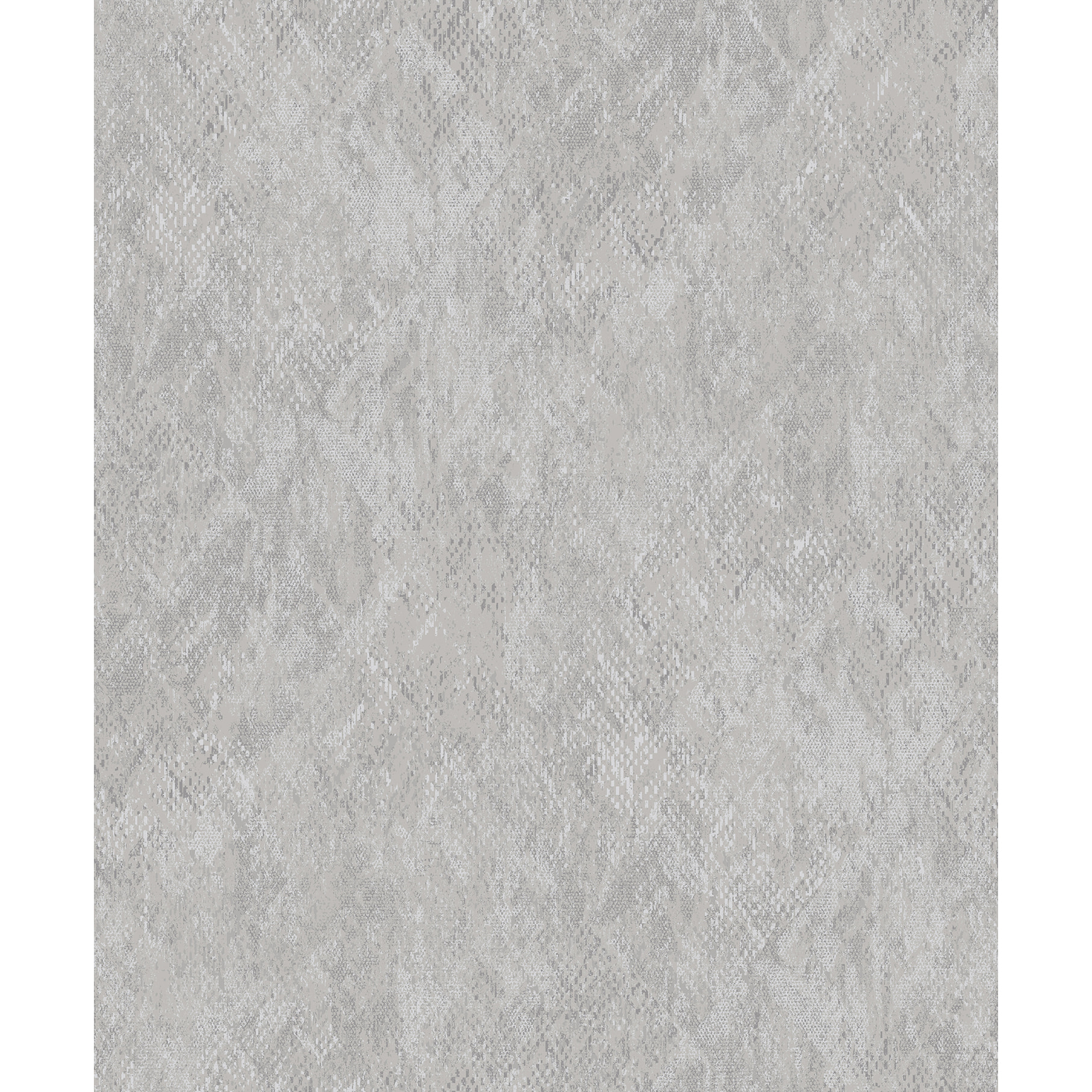 Papier peint effet peau serpent gris argenté