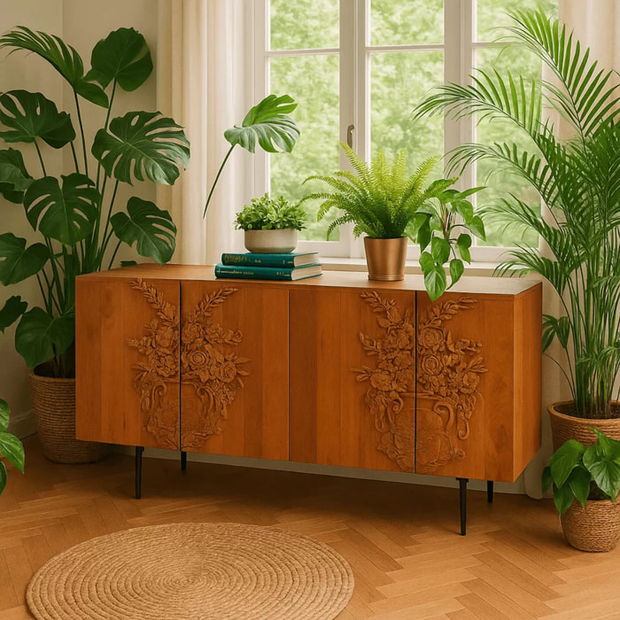 Buffet bouquet de fleurs Kare Design