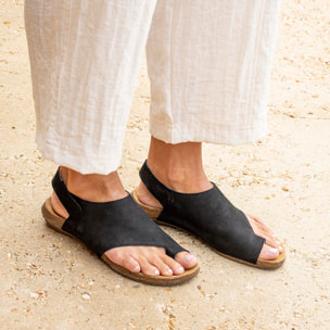 Sandalias N5559 NOBUCK CREAM / WAKATAUA color Cream