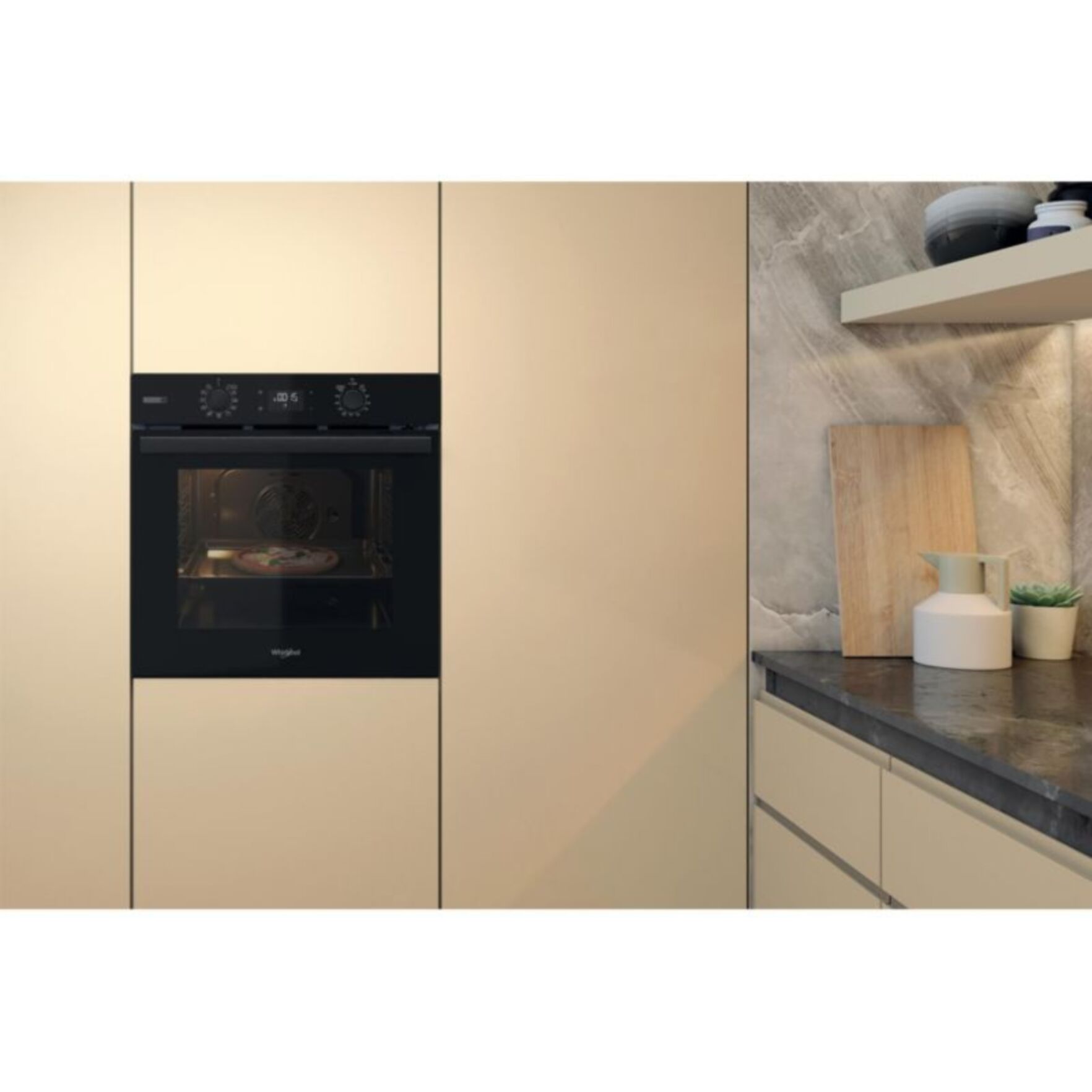 Four encastrable WHIRLPOOL OMSR58RU0B