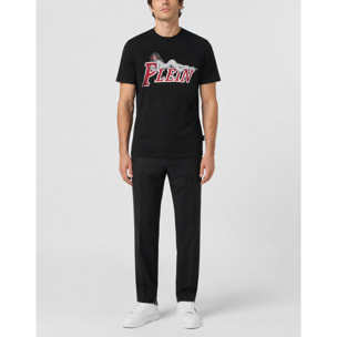 PHILIPP PLEIN Camiseta de cuello redondo y manga corta