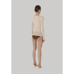 Top Pure Wool Top Long Sleeves