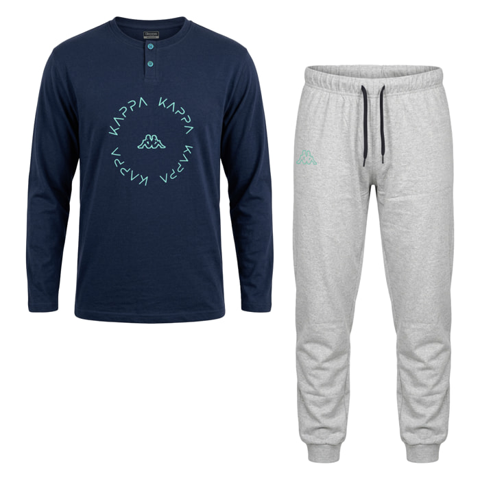 Pigiama Lungo Uomo KAPPA Cotone Leggero