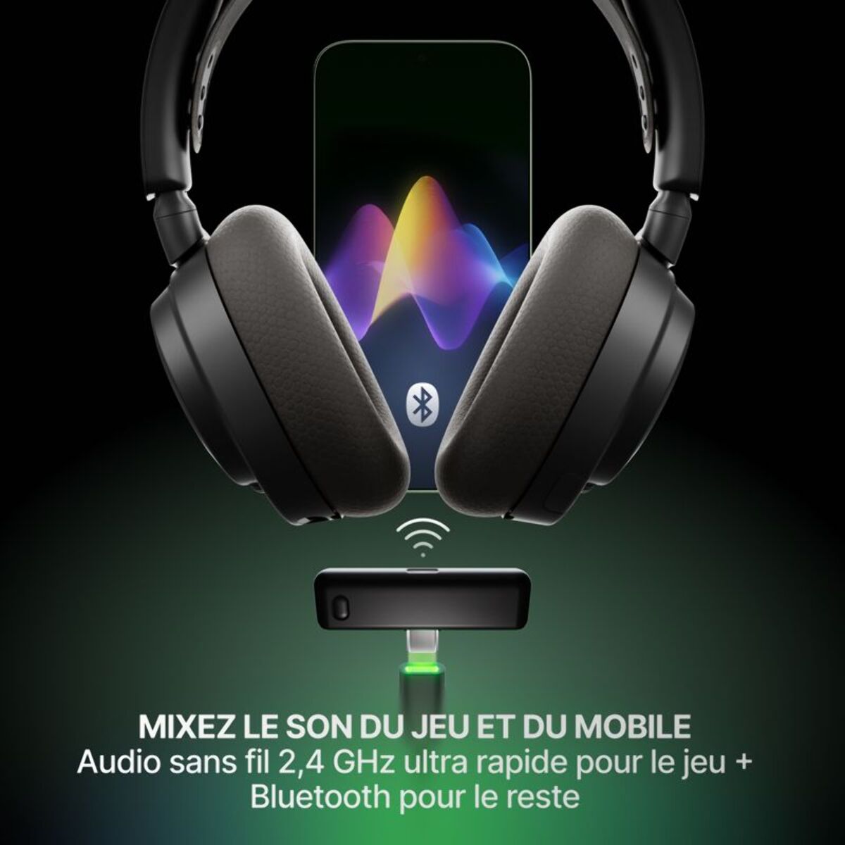 Casque gamer STEELSERIES Arctis Nova 7X Gen 2 Noir