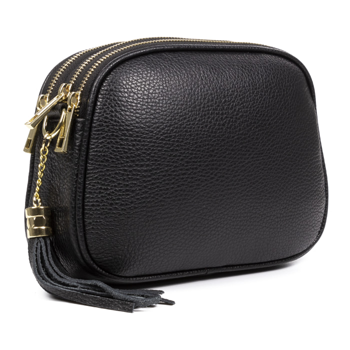 Aliminusa bolso bandolera Mujer. Piel auténtica Dollaro.