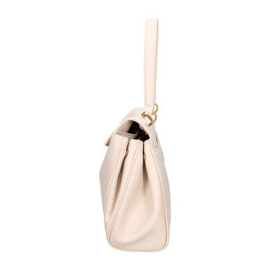 Borsa a mano da donna Made in Italy - Modello Padova - 100% pelle - 28.0 x 19.0 x 8.0 cm