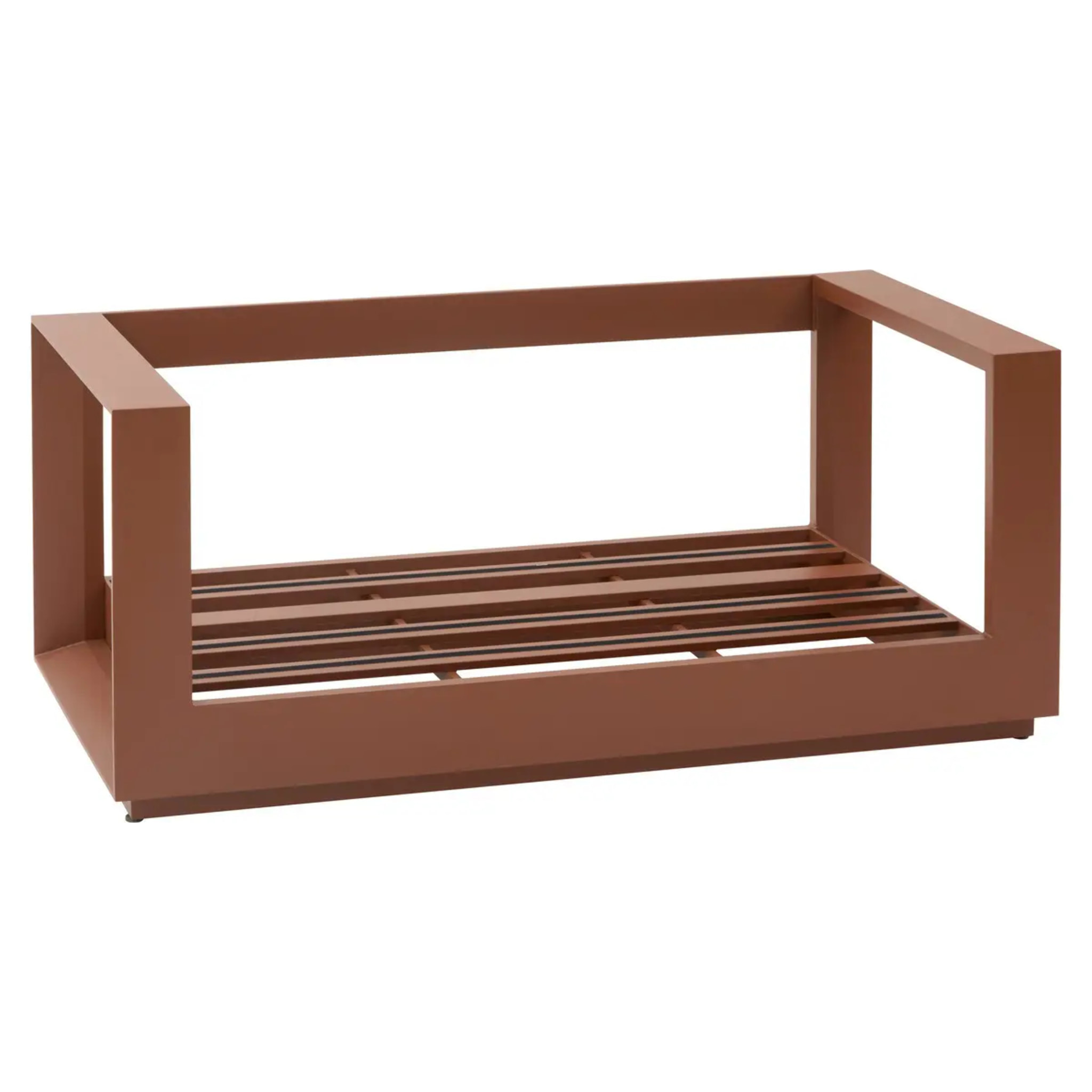 Canapé de jardin Allure 2 places beige acajou