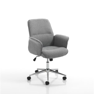 Tomasucci fauteuil de bureau DONY GREY Gris