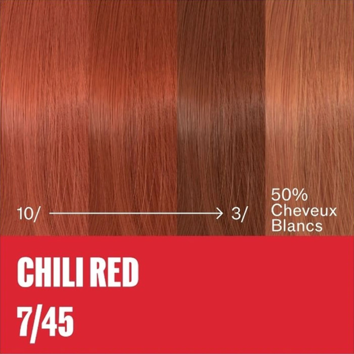 WELLA Supernatural Color 7/45 CHILI RED 120g