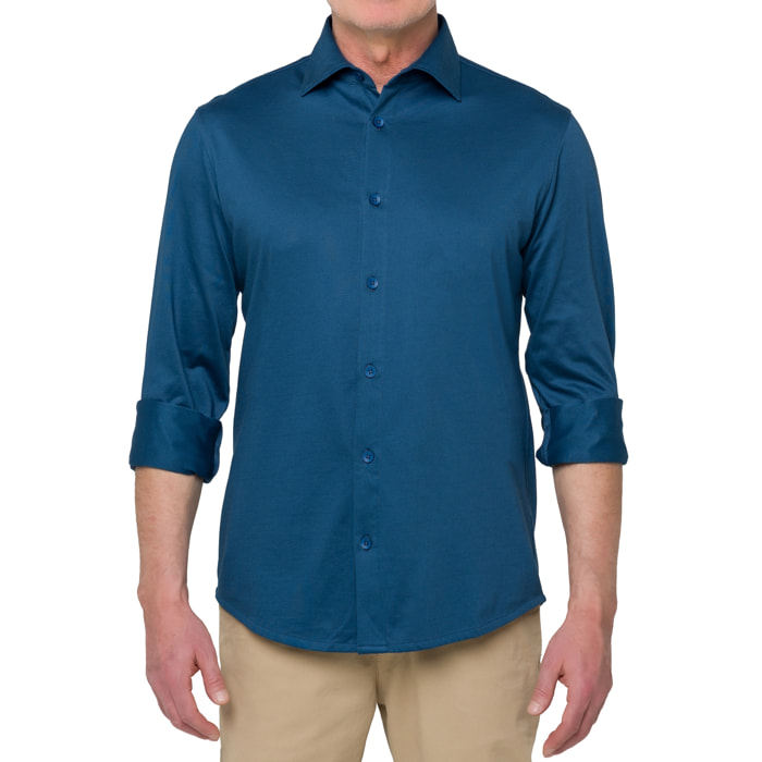 Camisa Hot Buttered Bangai Azul