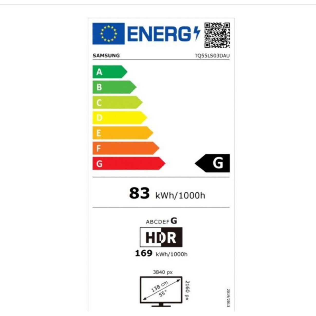 TV QLED SAMSUNG The Frame TQ55LS03D 2024