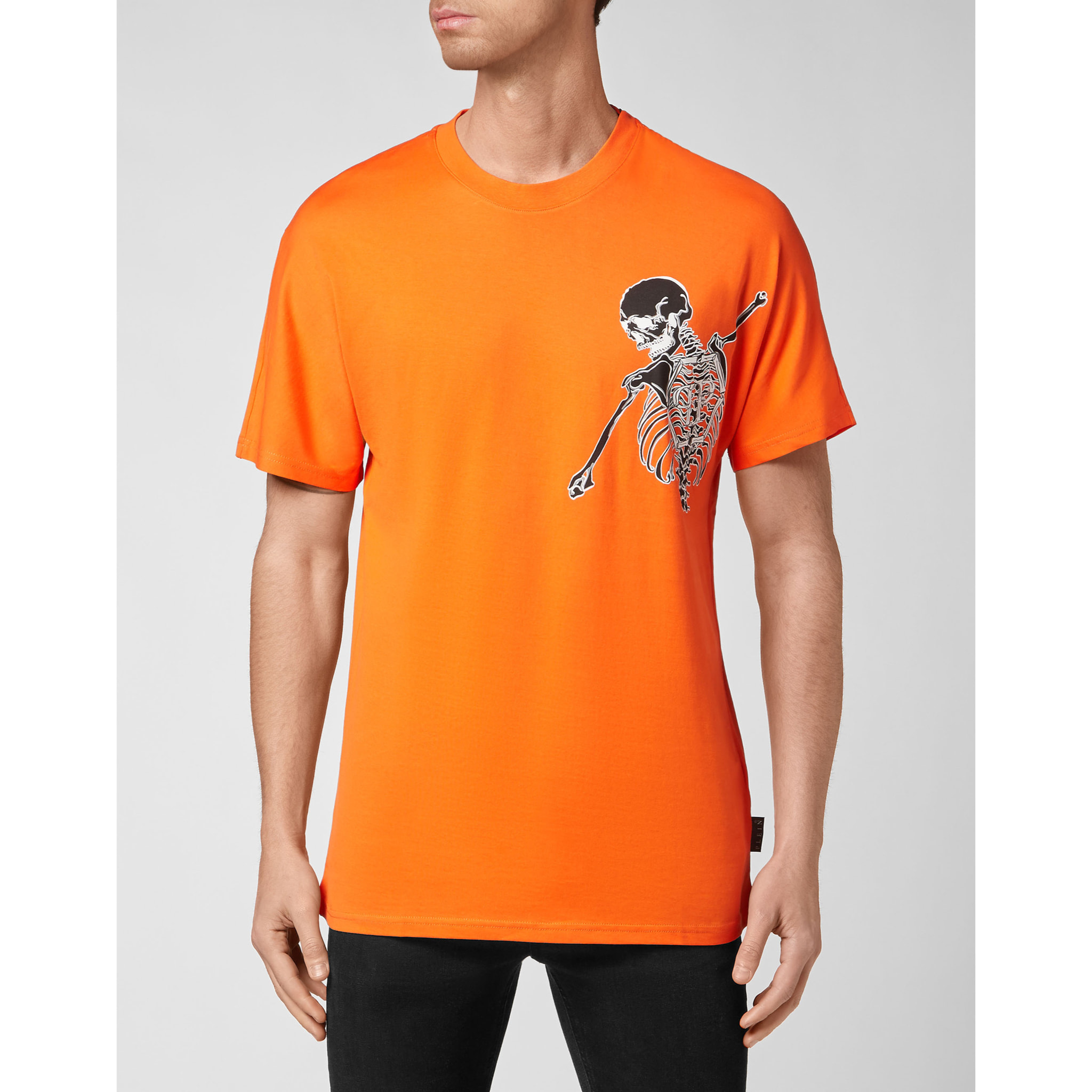 PHILIPP PLEIN Camiseta Cuello Redondo SKELETON