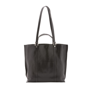 Borsa a spalla  unisex In Vera pelle Made in Italy 36x10x35 cm