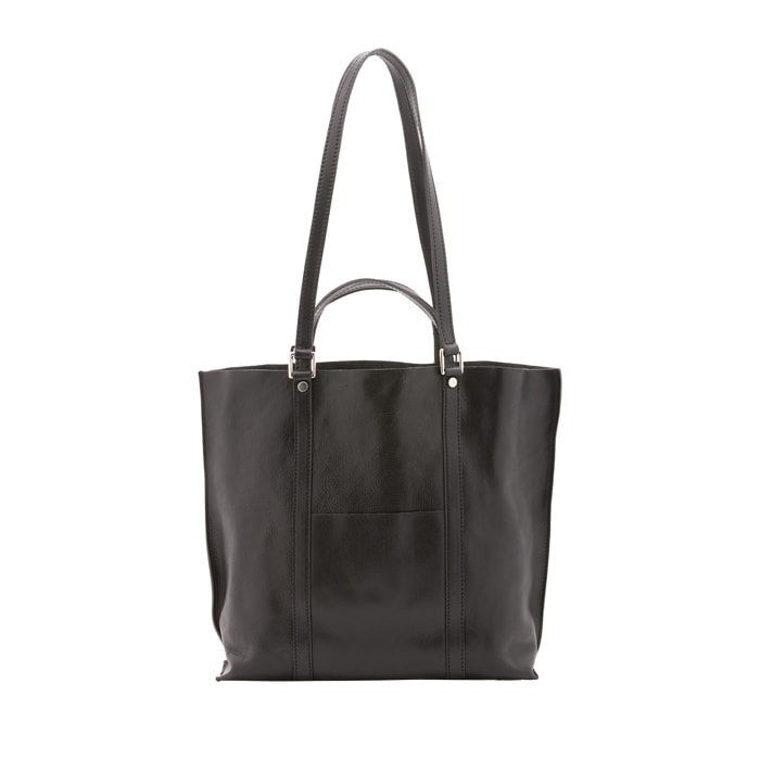 Borsa a spalla  unisex In Vera pelle Made in Italy 36x10x35 cm