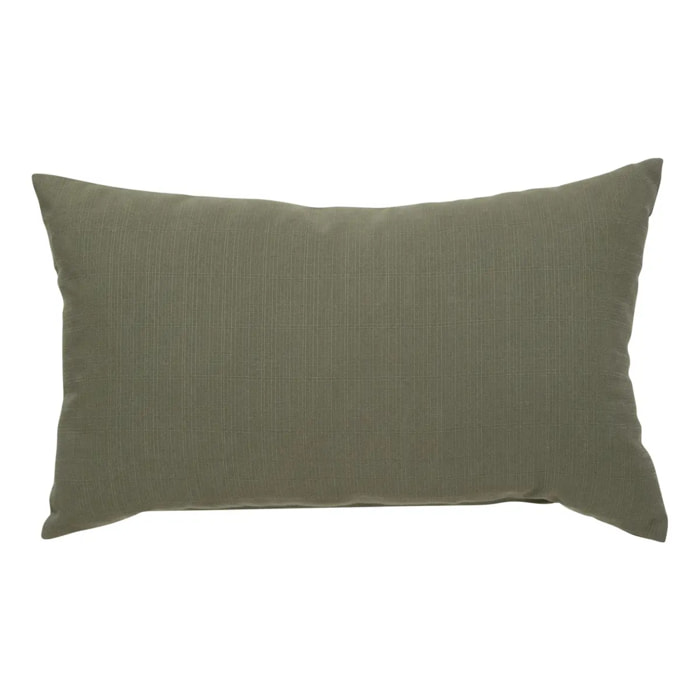 Coussin déco Korai 50x30cm vert laurier