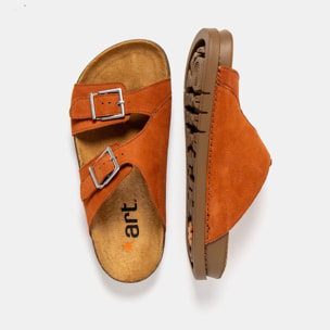 Sandalias 2020 NOBUCK DARK ORANGE/ KASSEL color Dark orange
