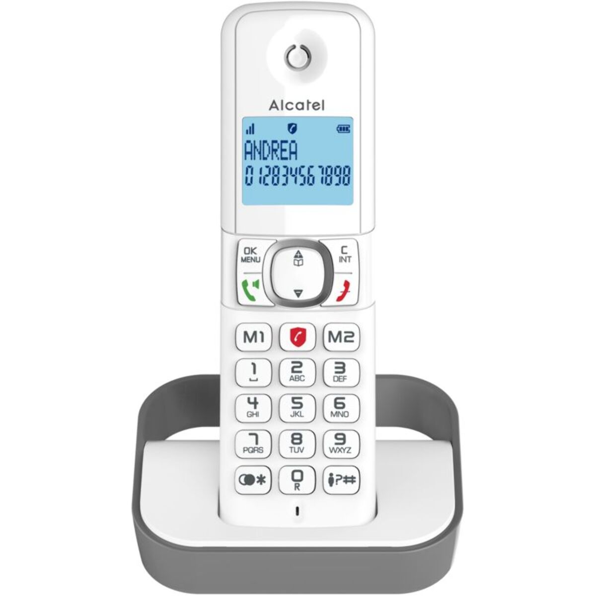 Téléphone sans fil ALCATEL F860 Solo Grey