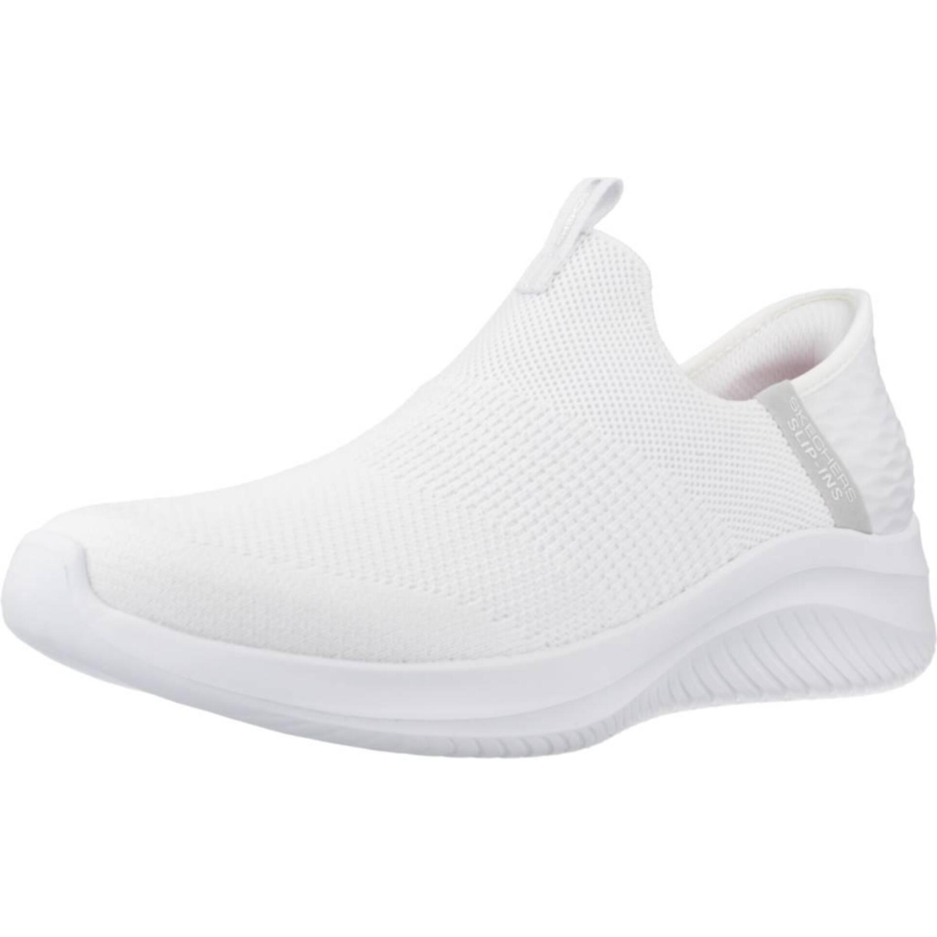 Sneakers De  Mujer Slip-ins Ultra Flex 3.0 Cozy Streak Blanco