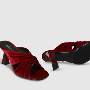 SANDALIAS ROJAS HIPOS