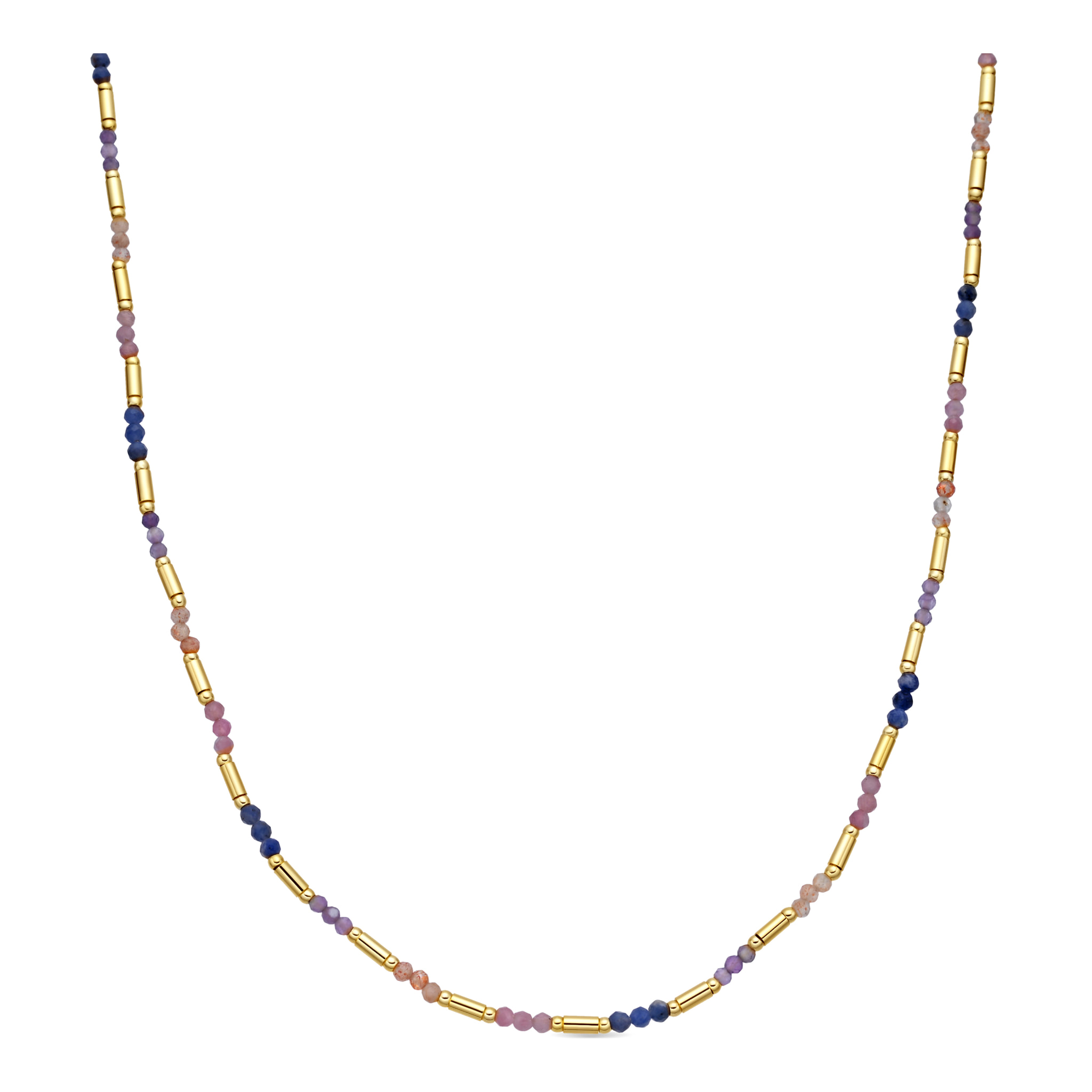 Collar Athas acabado oro amarillo 18k