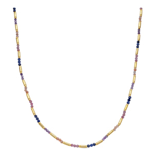 Collar Athas acabado oro amarillo 18k