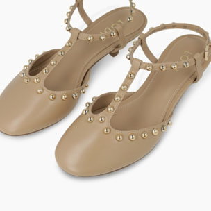 ZAPATOS DE SALÓN BEIGE A-HYDRA