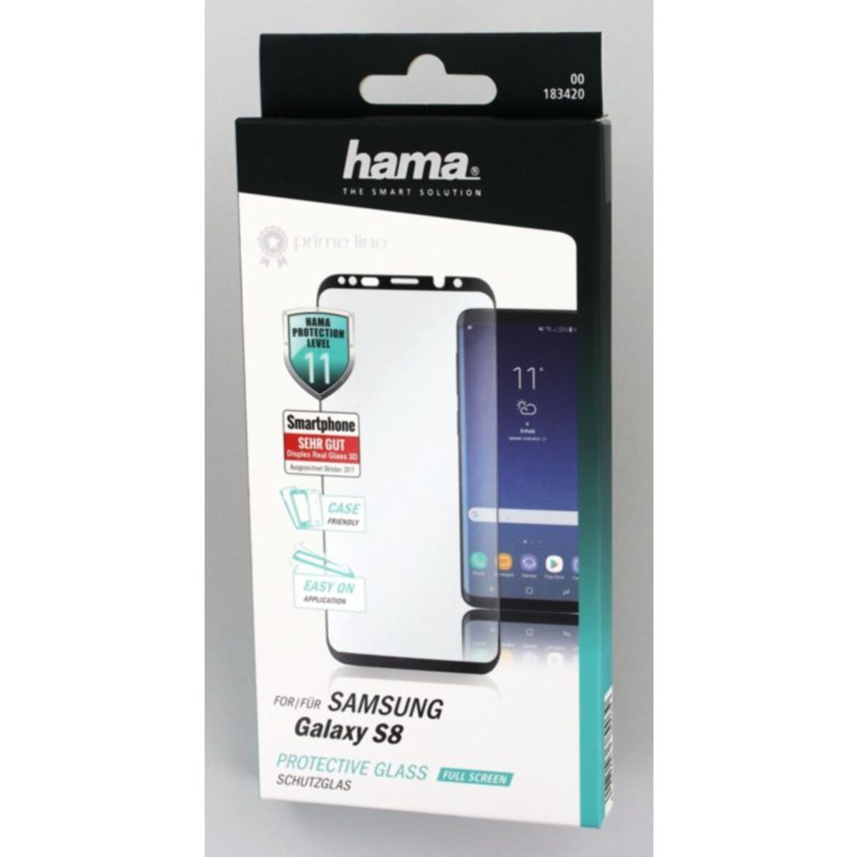 Protège écran HAMA Samsung S8 noir