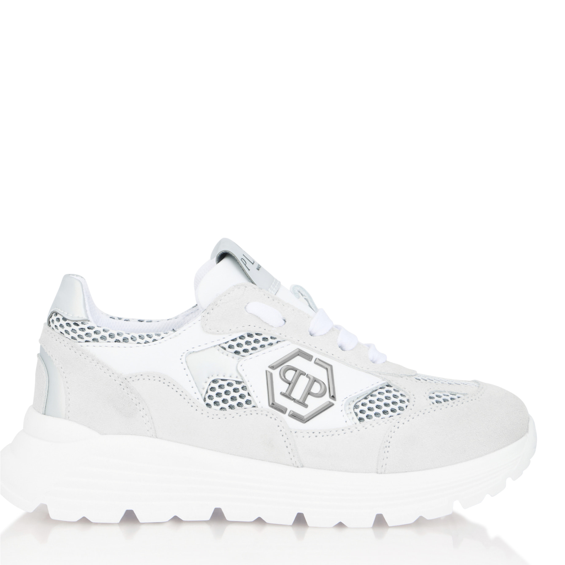 PHILIPP PLEIN Suede Low-Top Sneakers