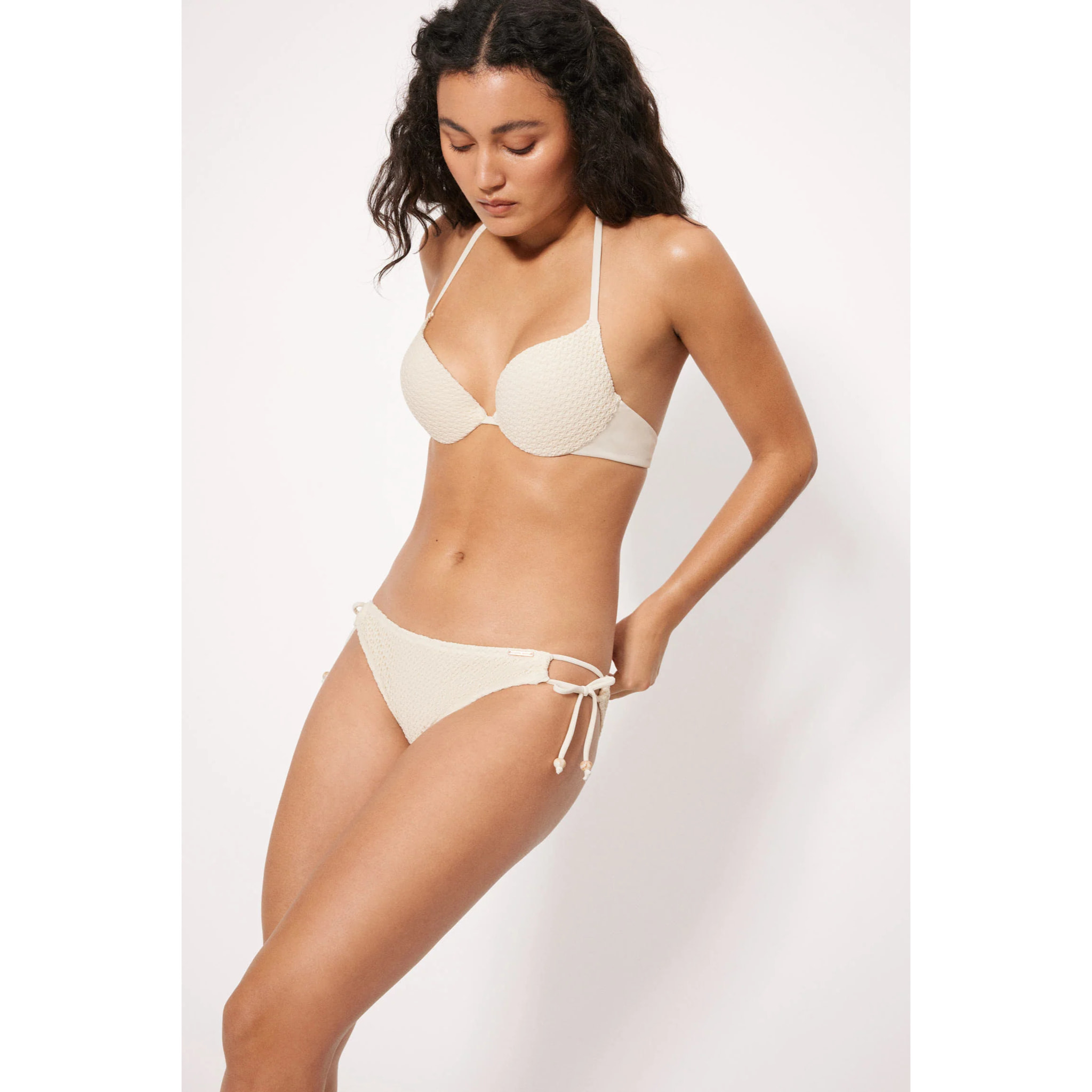 Slip bikini mini Beige