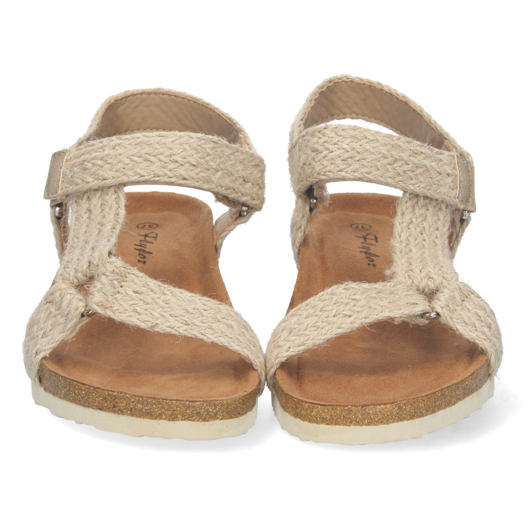 Sandalia Bio de Cuña con cierre autoadherente