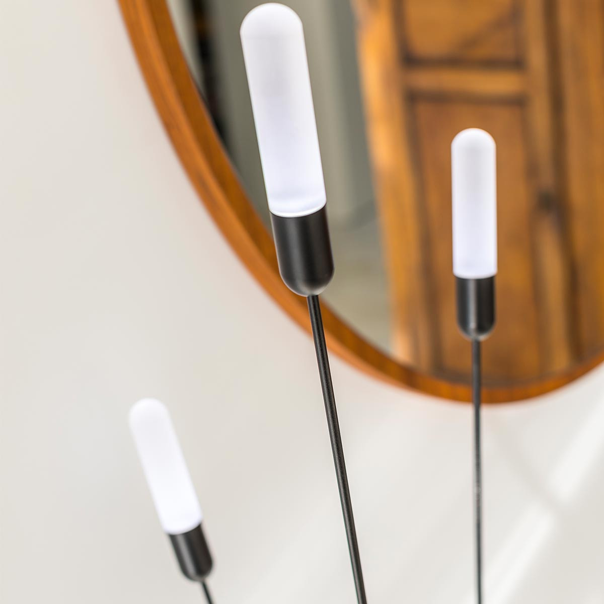 Lampadaire d'extérieur filaire REEDS LED H156cm