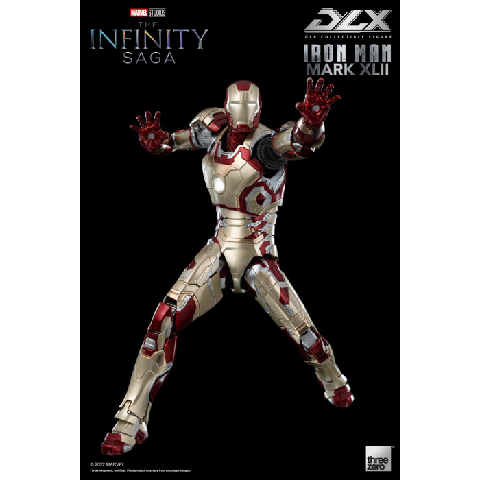 Infinity Saga Iron Man Mk 42 Dlx Af Action Figura Threezero