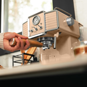 Cecotec Machine à café Power Espresso 20 Tradizionale Light Beige