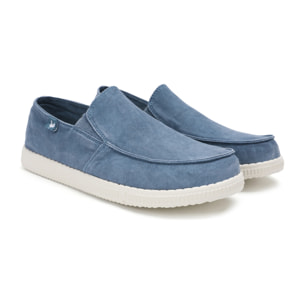 Mocasines Wp150 Slip On Washed Azul