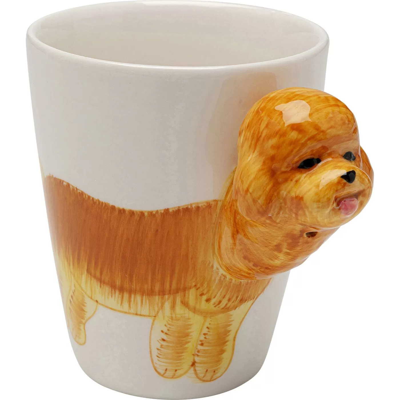 Mugs caniche set de 4 Kare Design