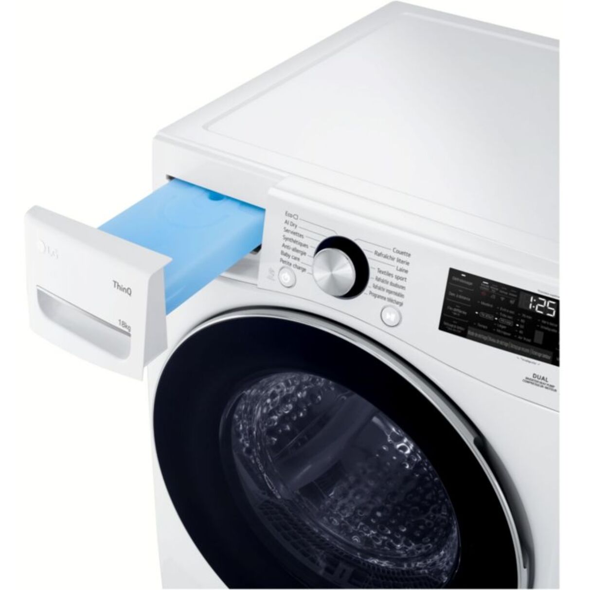 Sèche linge pompe à chaleur LG RH8P12WH