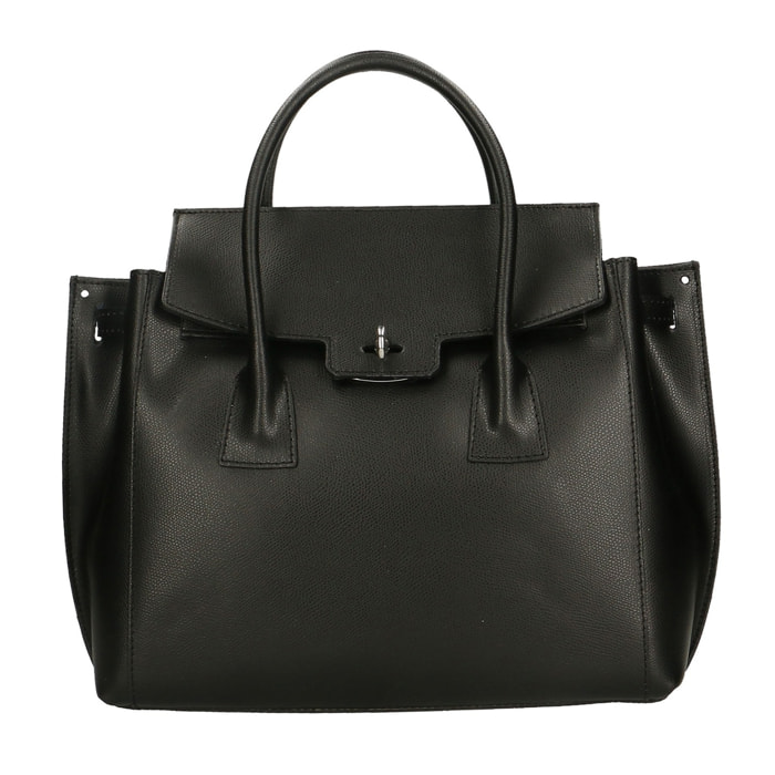 Borsa a mano da donna - Modello Dayana - Vera pelle - 34.0 x 32.0 x 12.0 cm
