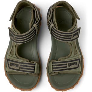 Sandalias - CAMPER Drift Trail Sandal - Verde - Cuero liso