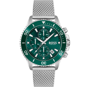 Reloj Boss 1513905 Hombre Analogico Cuarzo con Correa de Acero inoxidable