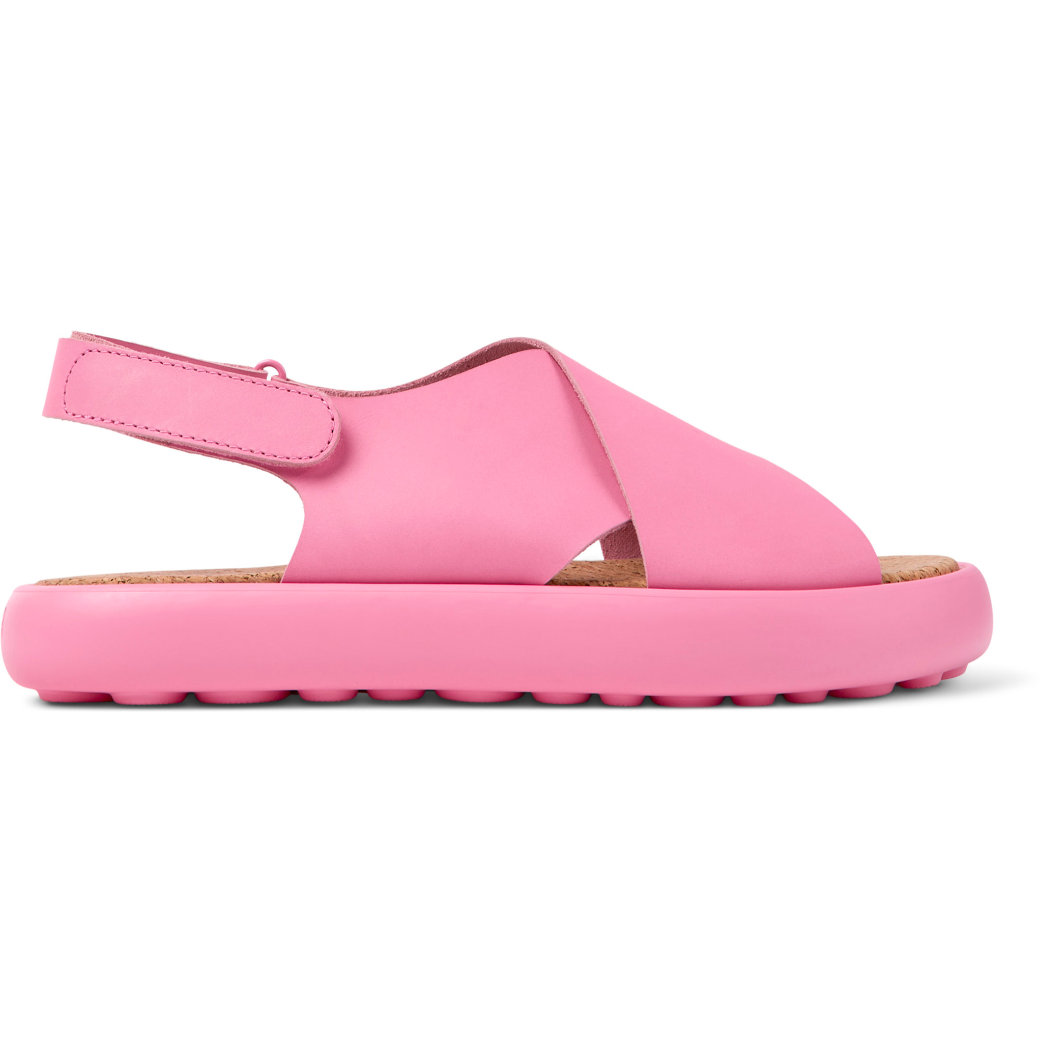 Sandalias - CAMPER Pelotas Flota - Rosa - Cuero liso