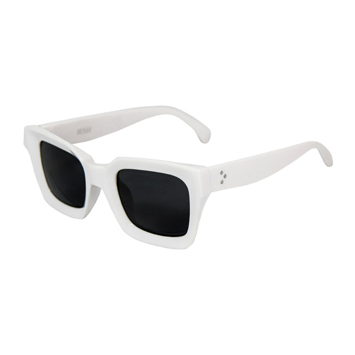 Gafas de sol OCEAN OSAKA - Blanco sólido / Ahumada