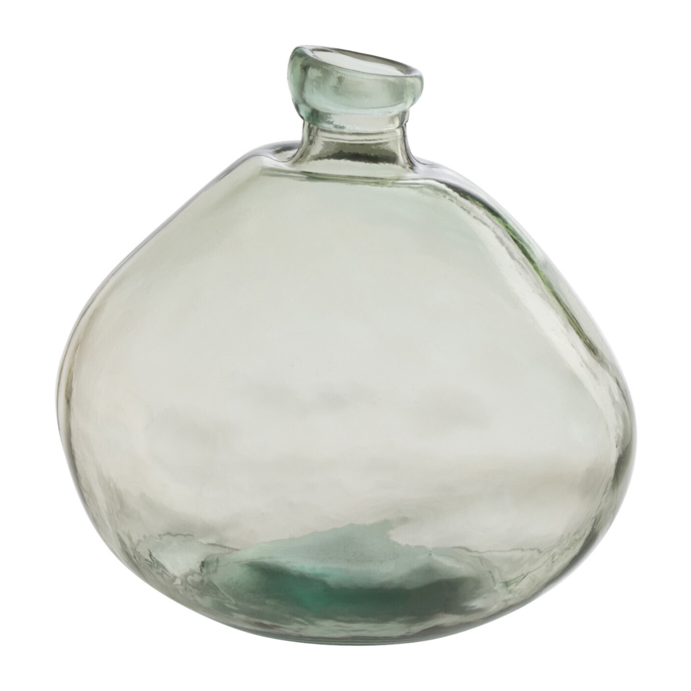 J-Line Vase Laura Verre Vert D'eau