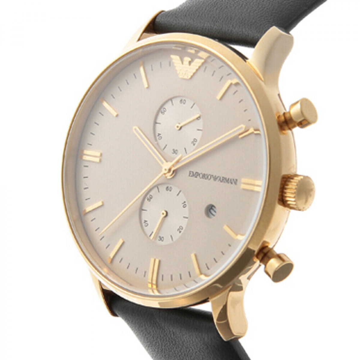 Reloj Armani AR0386 Hombre Analogico Cuarzo con Correa de Cuero
