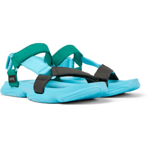 Sandalias - CAMPER Karst Sandal - Multicolor - Textil técnico