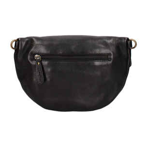 Borsa a tracolla  da uomo In Vera pelle Made in Italy 25x24x4 cm