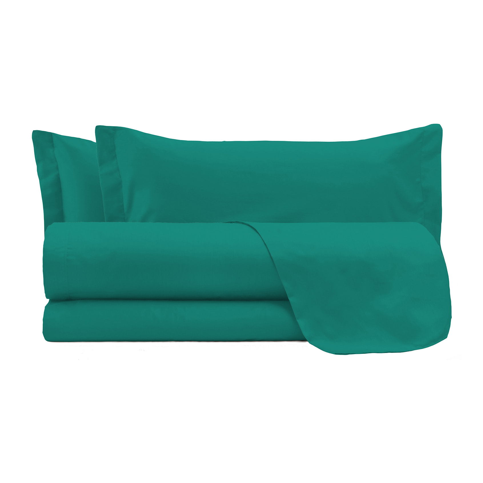 COMPLETO LETTO ELEGANT, 100% Microfibra, No Stiro - ACQUA