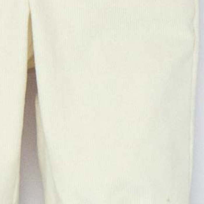 PANTALÓN PANA BLANCO