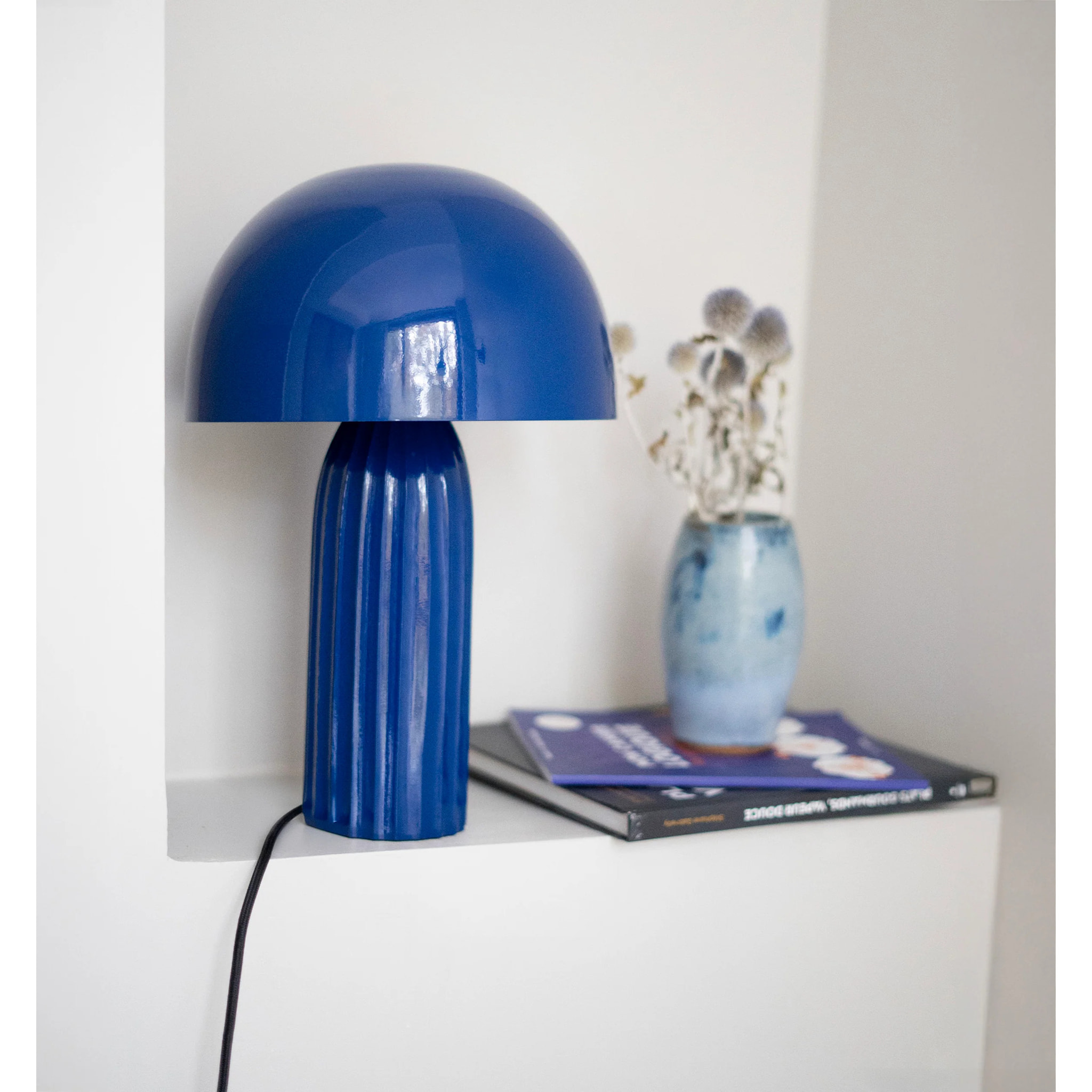 Lampe en métal bleu foncé - Joy